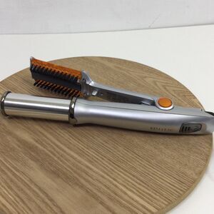 InStyler Rotating Curling Iron Fast Heat Hair Straightener Silver